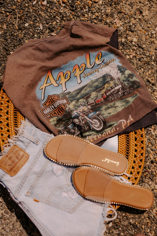 Upcycled Harley Muscle Tee