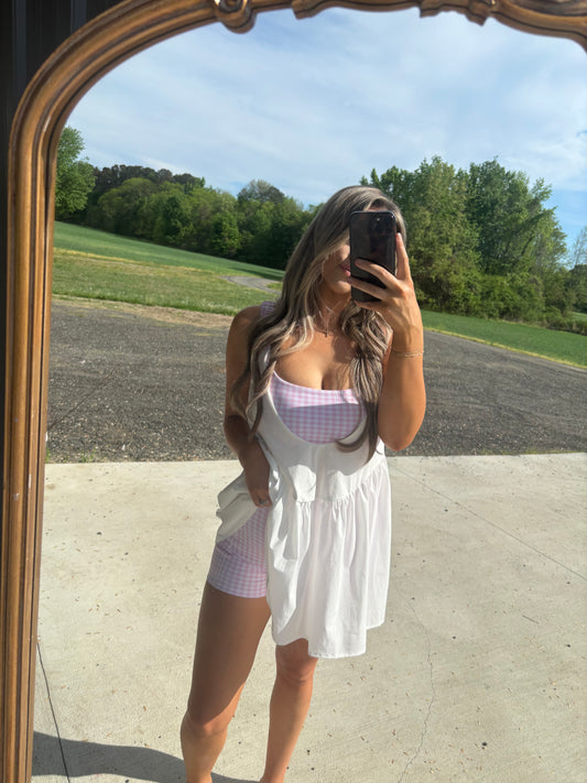 Gingham Layered Play Dress