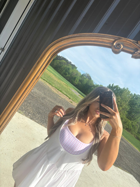 Gingham Layered Play Dress