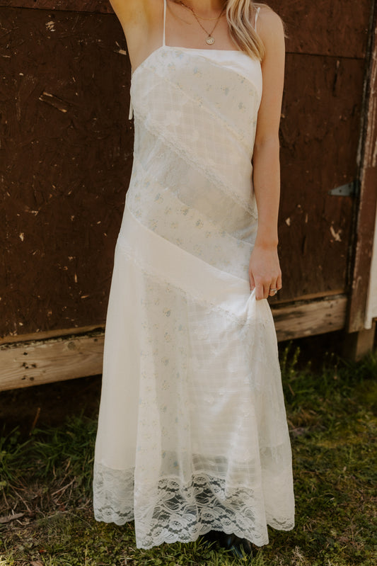 Ivory Lace Maxi