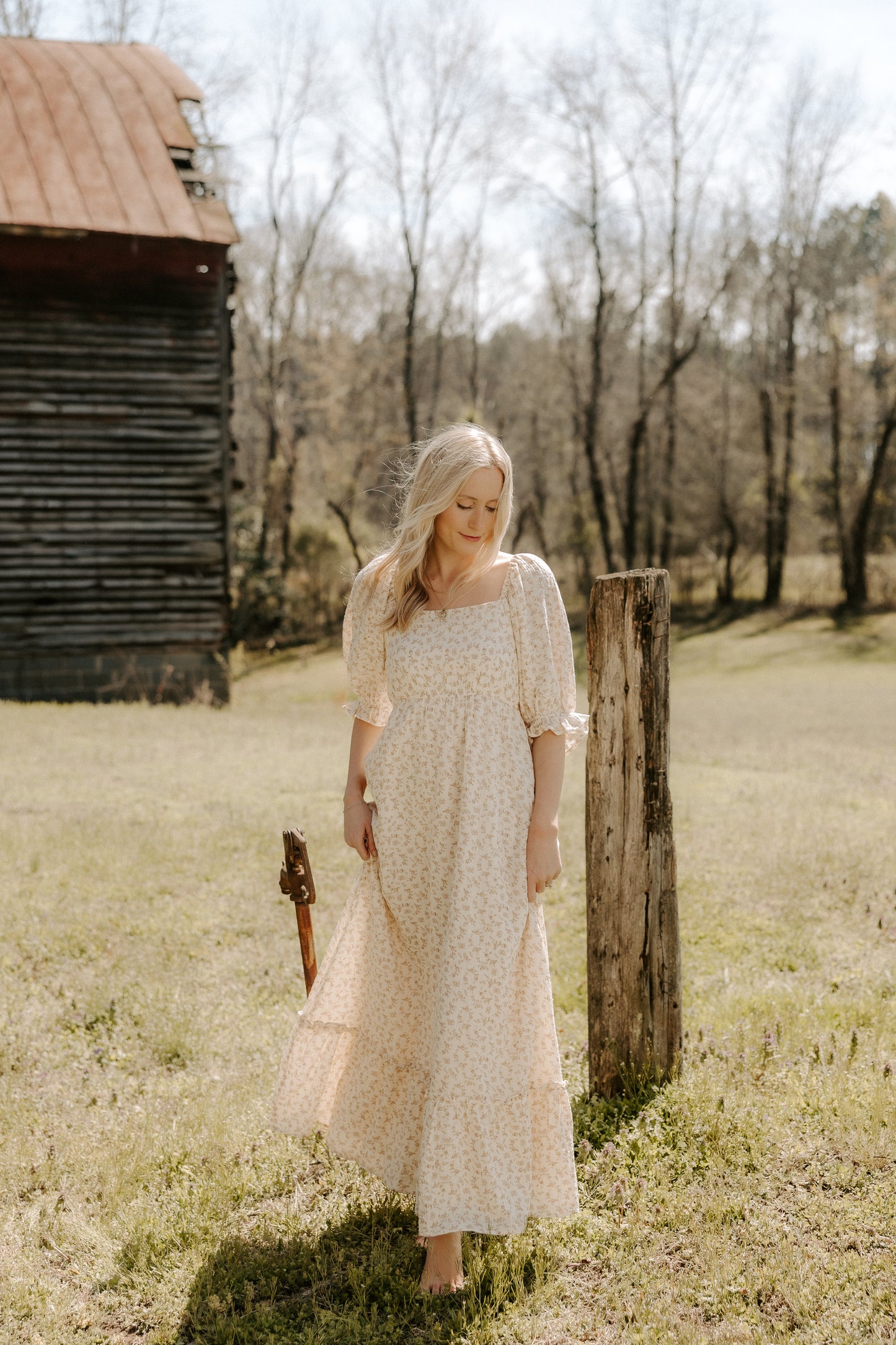 Meadow Bloom Maxi Dress