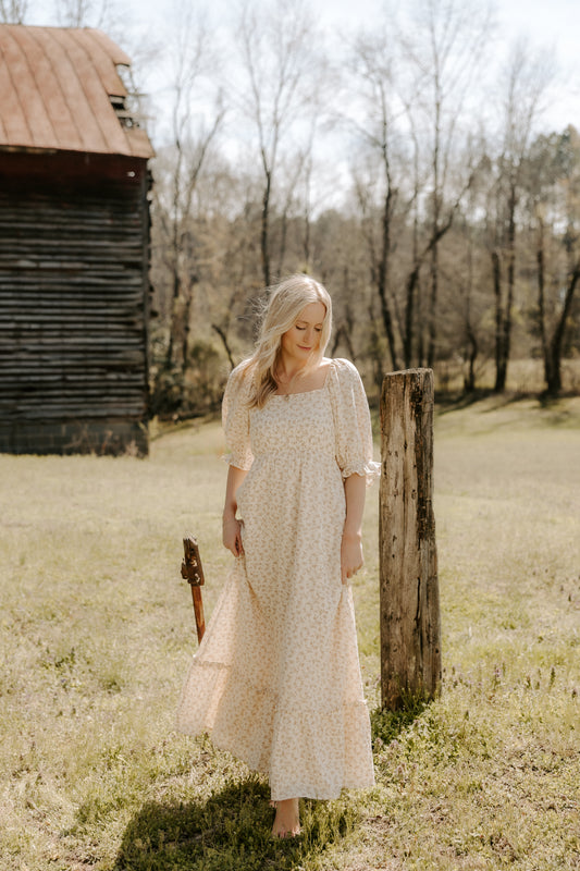 Meadow Bloom Maxi Dress